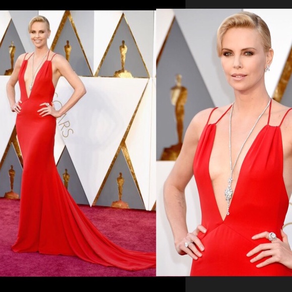 Terani Couture Red Gown - Picture 1 of 5